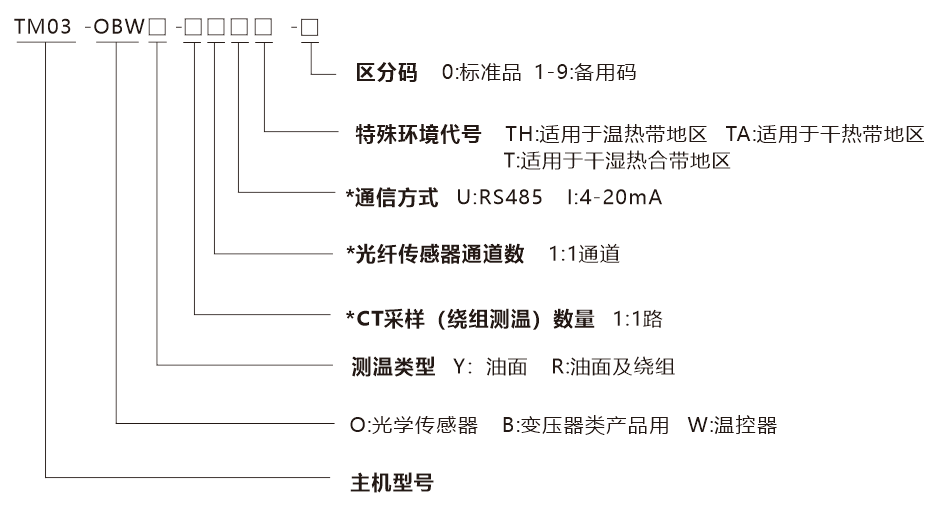 TM03-选型说明